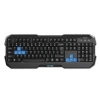 Klawiatura E-BLUE Polygon przewodowa (USB) US, czarna EKM075BK