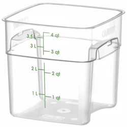 CAMBRO Pojemnik na żywność CamSquares Fresh Pro 3.8 l 191x191x183 mm
