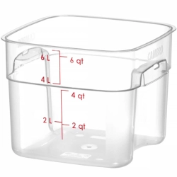 CAMBRO Pojemnik na żywność CamSquares Fresh Pro 5.7 l 229x229x180 mm