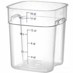 CAMBRO Pojemnik na żywność CamSquares Fresh Pro 17.2 l 289x289x327 mm