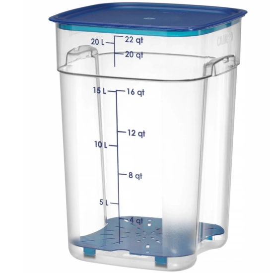 CAMBRO Pojemnik na żywność CamSquares Fresh Pro 20.8 l 289x289x401 mm