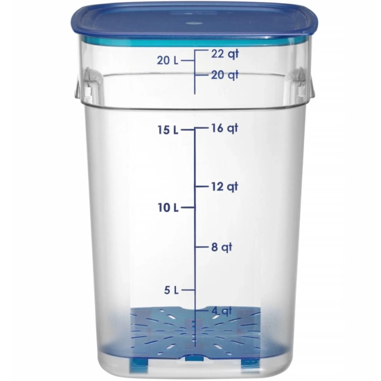 CAMBRO Pojemnik na żywność CamSquares Fresh Pro 20.8 l 289x289x401 mm