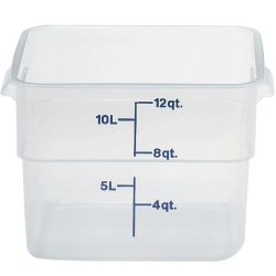 CAMBRO Pojemnik spożywczy CamSquare 11.4 l 256x310x210 mm - transparentny